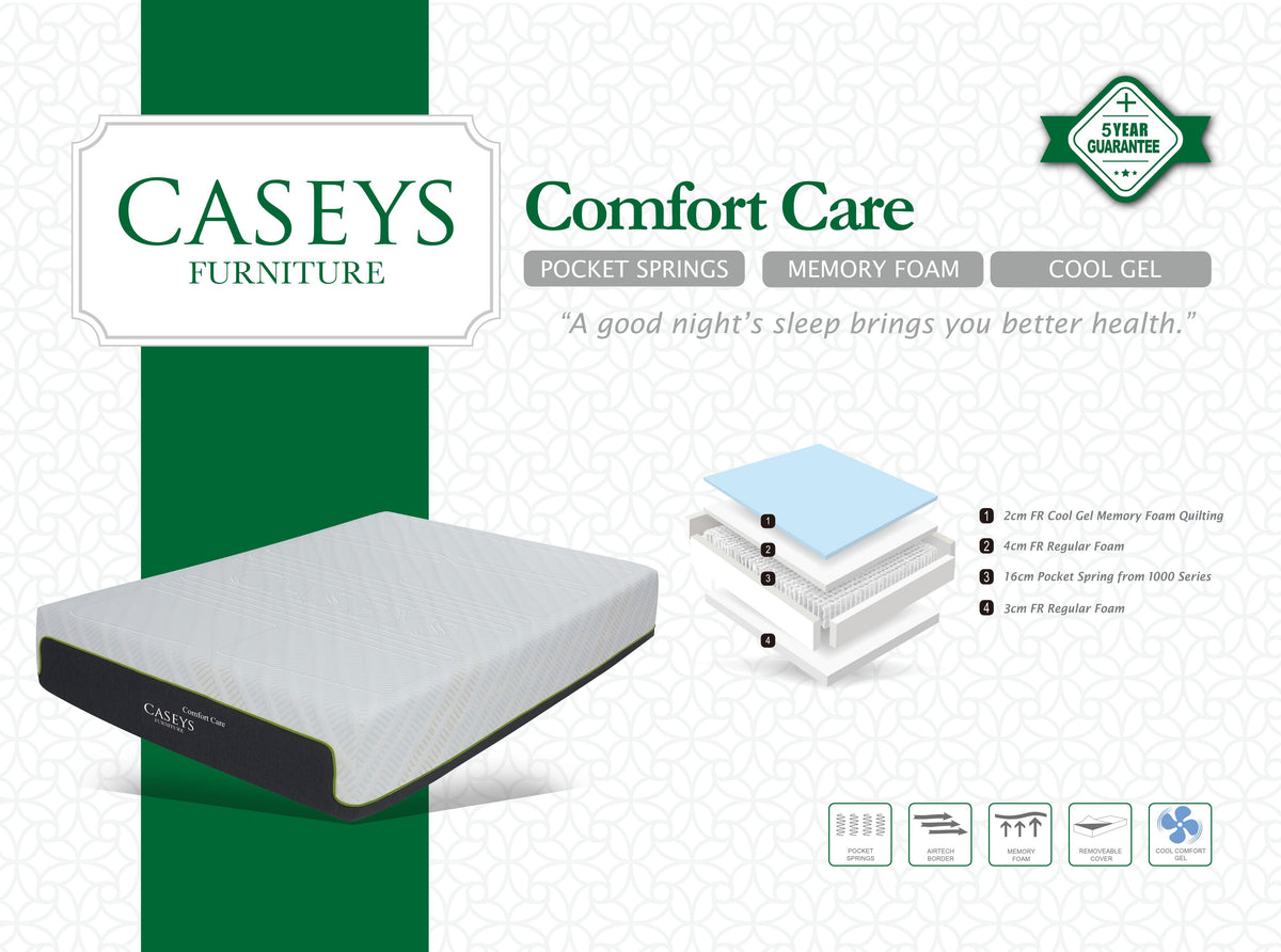 Caseys Comfort Care Mattress 5ft