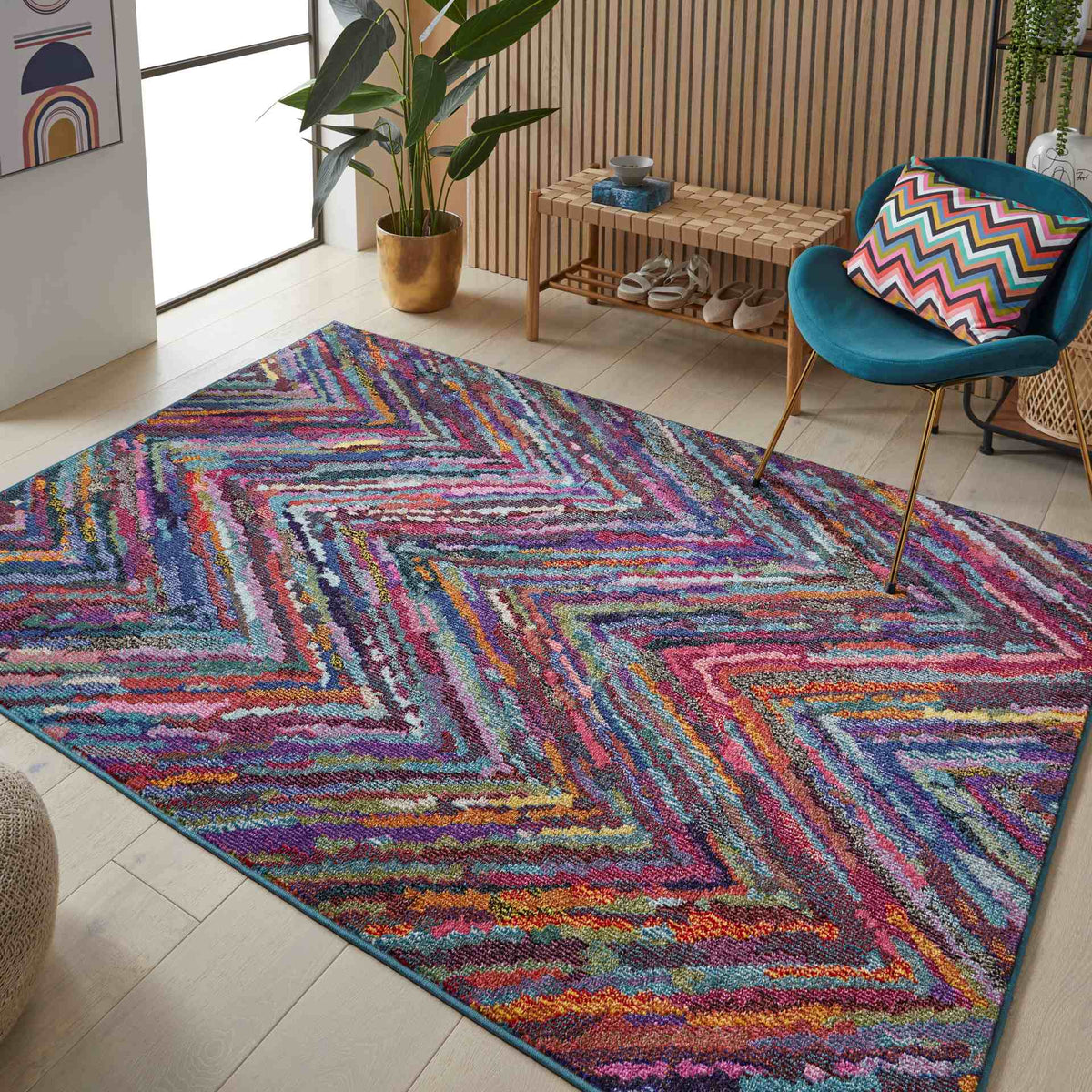Concept Looms Car104 Multicolour Rug