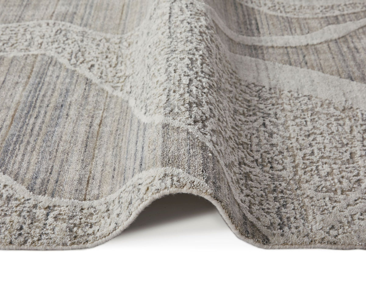 Concept Looms DU147 White/Light Blue Rug