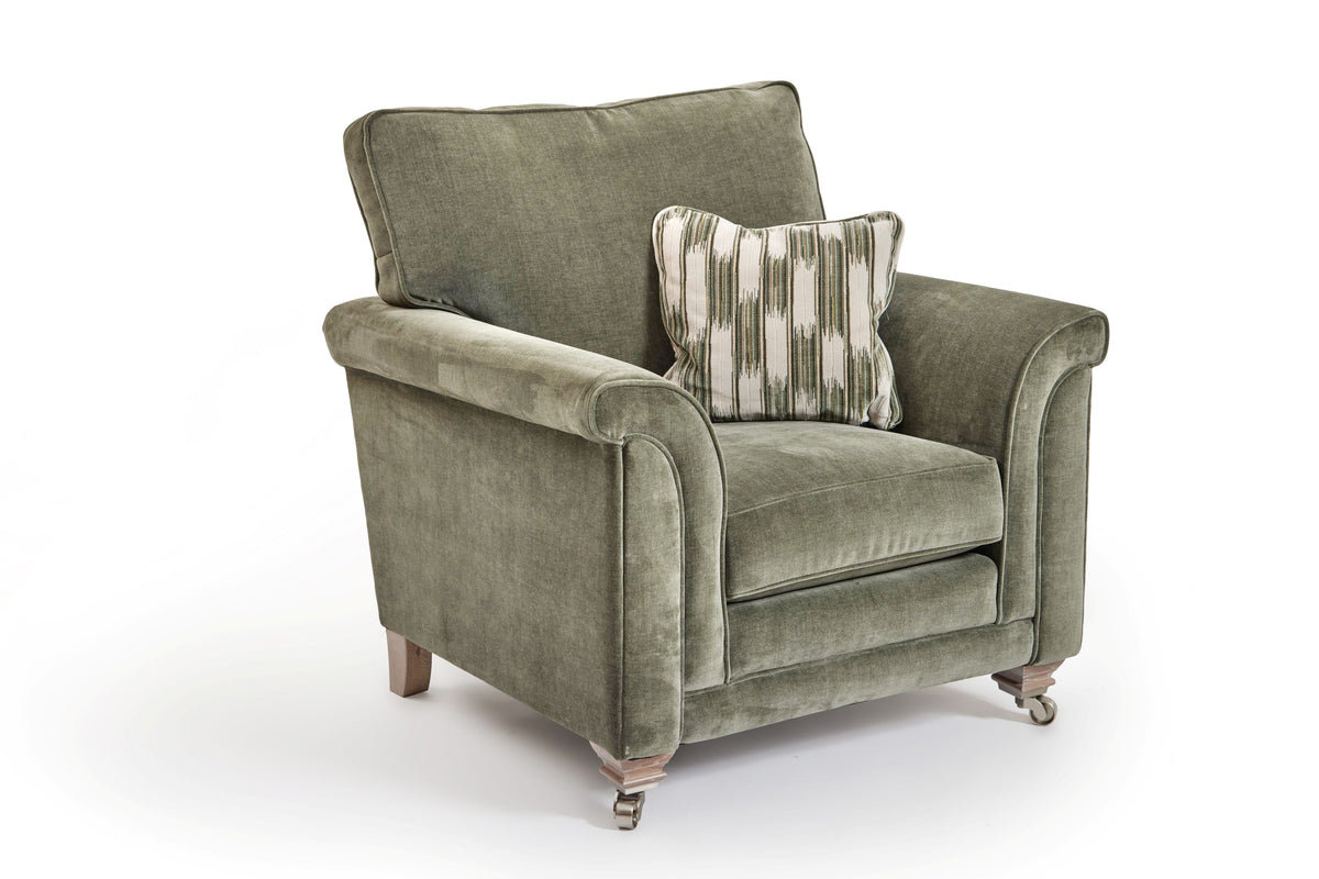 Elton Armchair Sage Plain