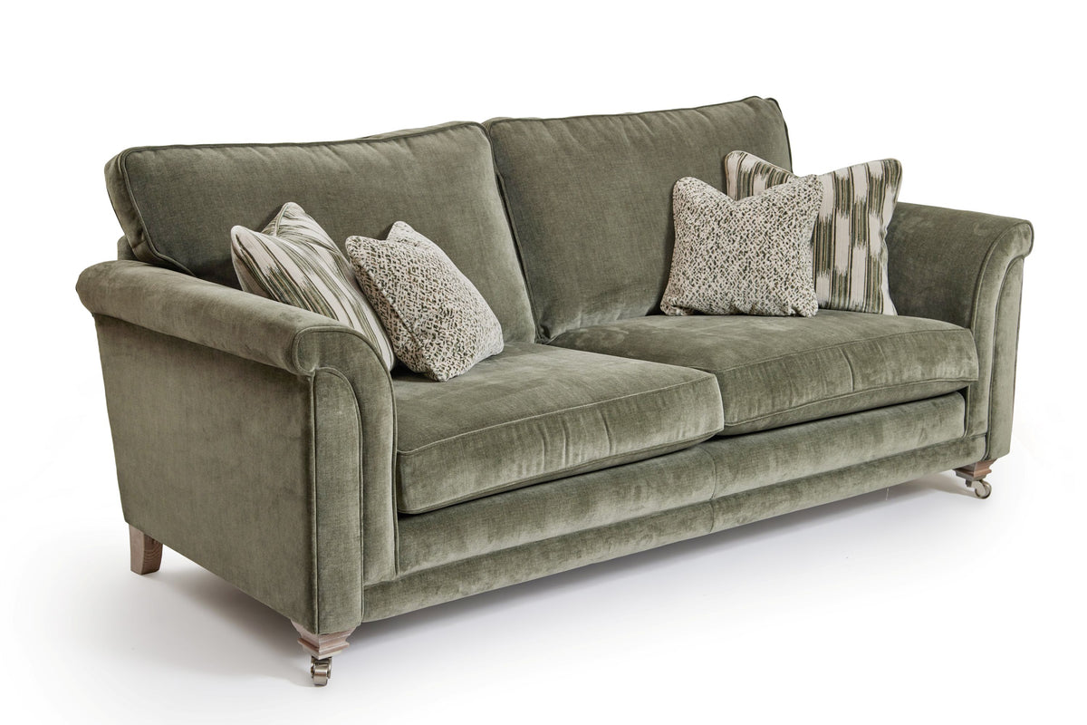 Elton Grand Sofa Sage Plain