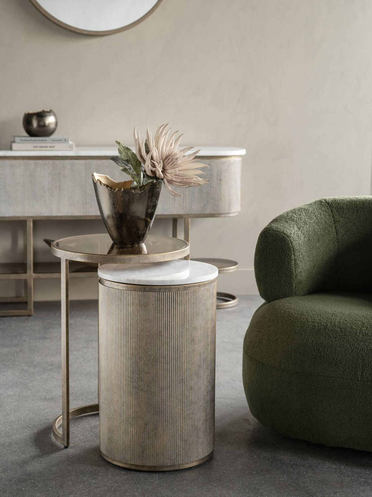 Ladonne Set of 2 Nesting Side Tables