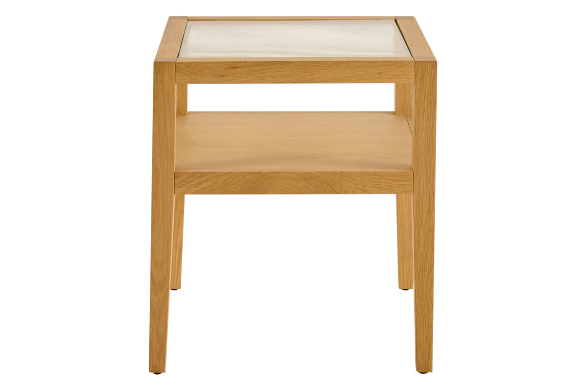 Lavinia Glazed Lamp Table