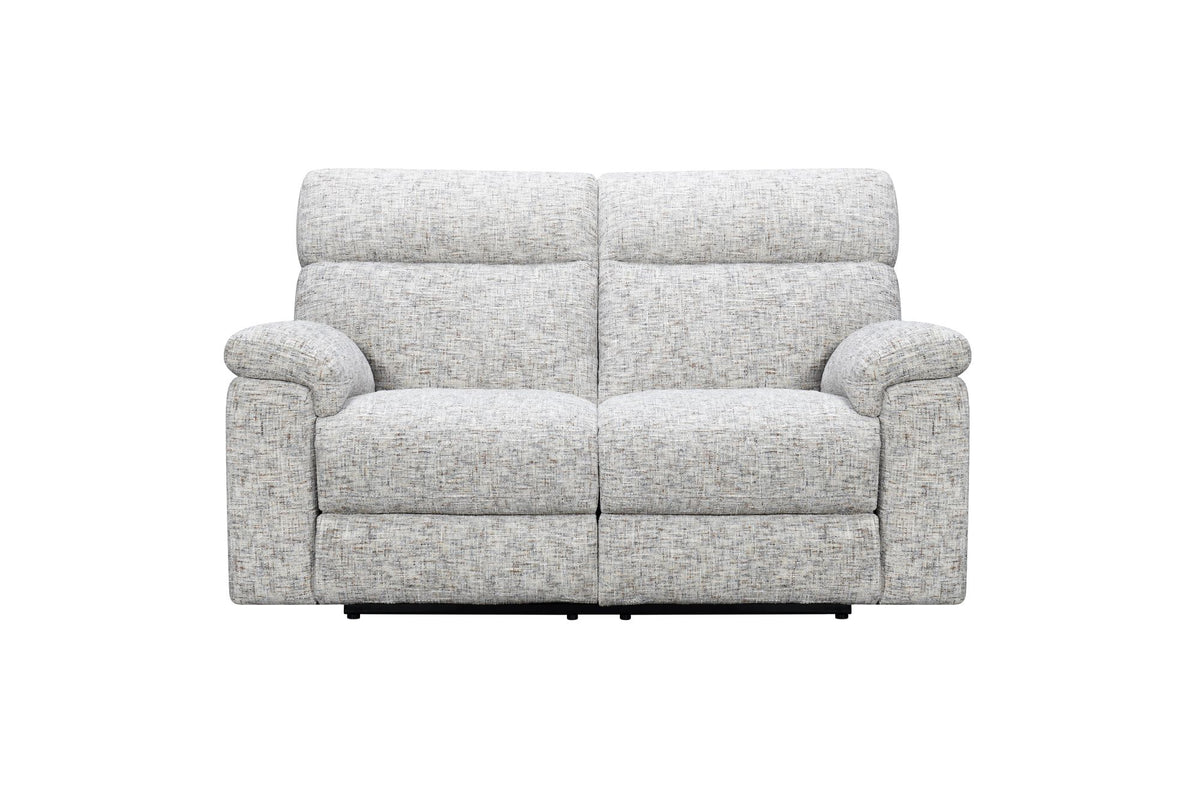 Lazzaro Power Recliner 2 Seater Sofa Odyssey Frost