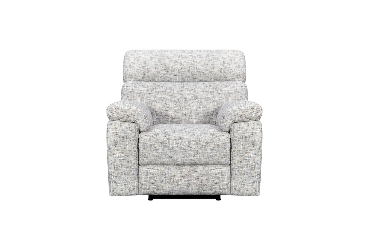 Lazzaro Power Recliner Armchair Odyssey Frost