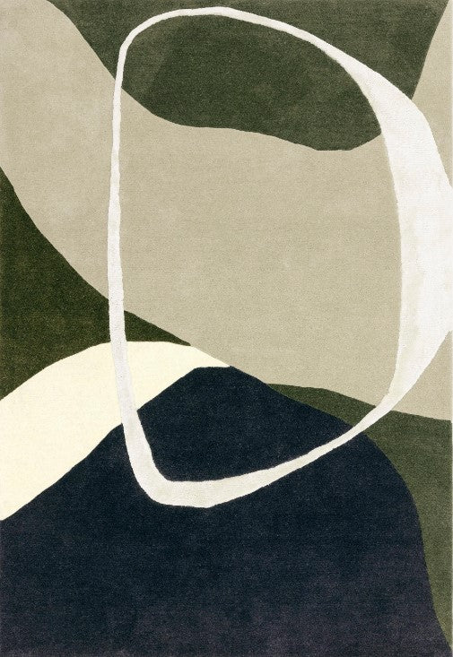 Matrix Signature Rug Moss