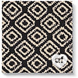 Quirky Geo - Black 7131