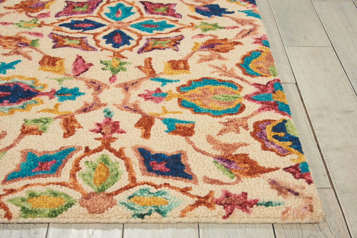 Vibrant VIB08 Ivory Rug