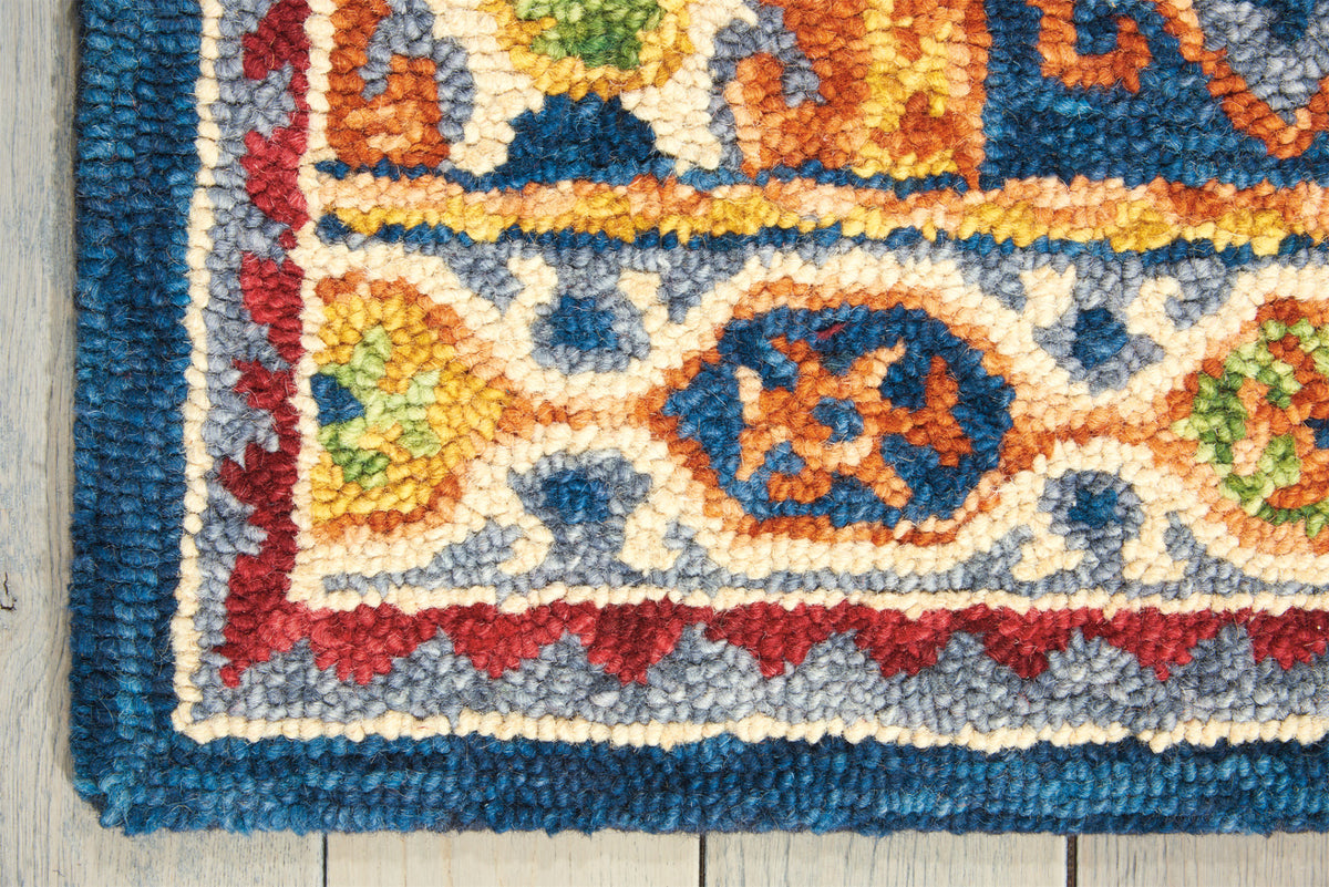 Vibrant VIB09 Navy Rug