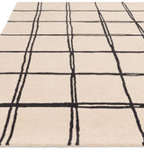 Albany Rug Grid Monochrome