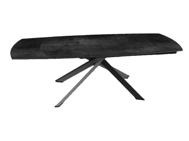 Astra Grande Extending Dining Table Black