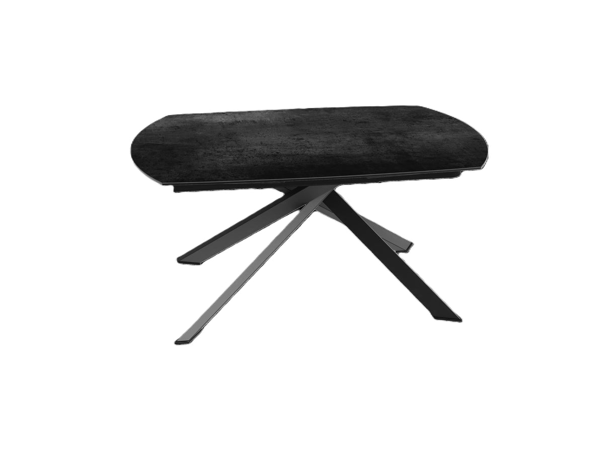 Astra Grande Extending Dining Table Black