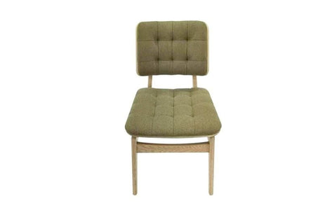 Boden Hunter Green Dining Chair Bianco Oil Legs