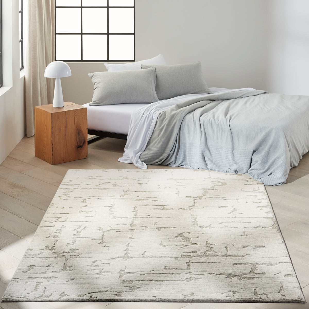 Calvin Klein Sculptural SCL01 Ivory Rug