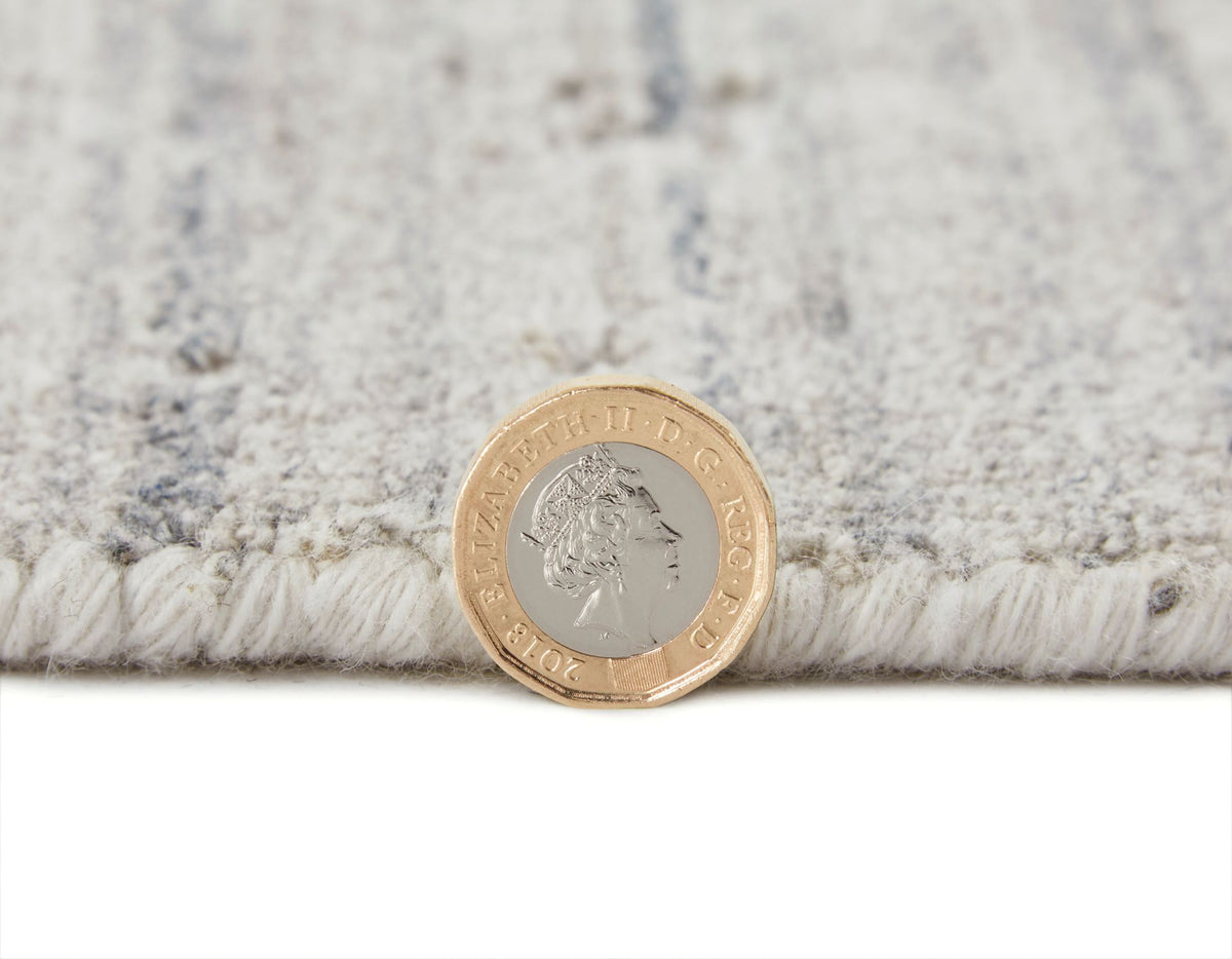 Concept Looms DU155 White/Light Blue Rug