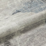 Concept Looms LUX14 Washable Rug Grey