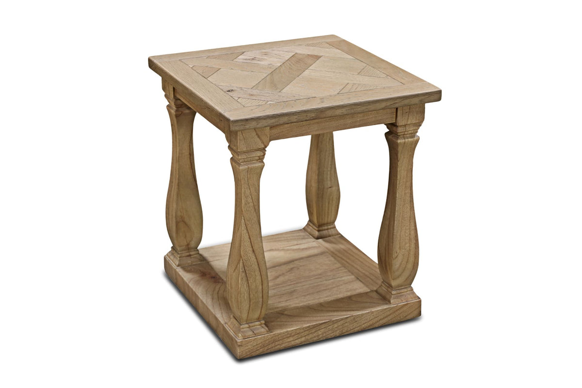 Glenwood Vintage Oak Side Table