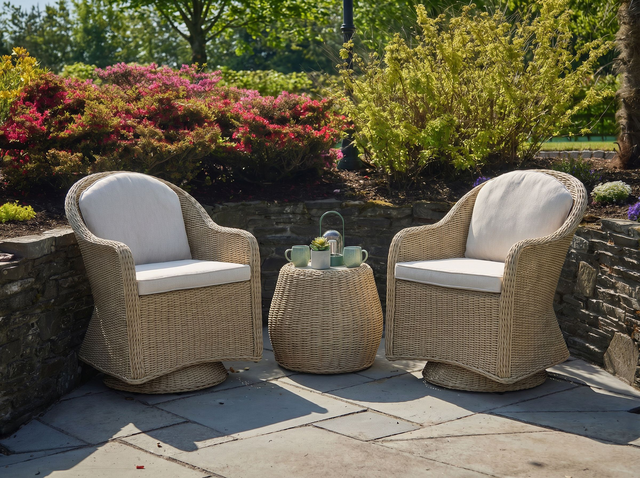 Hattie Garden Duo Swivel Lounge Set