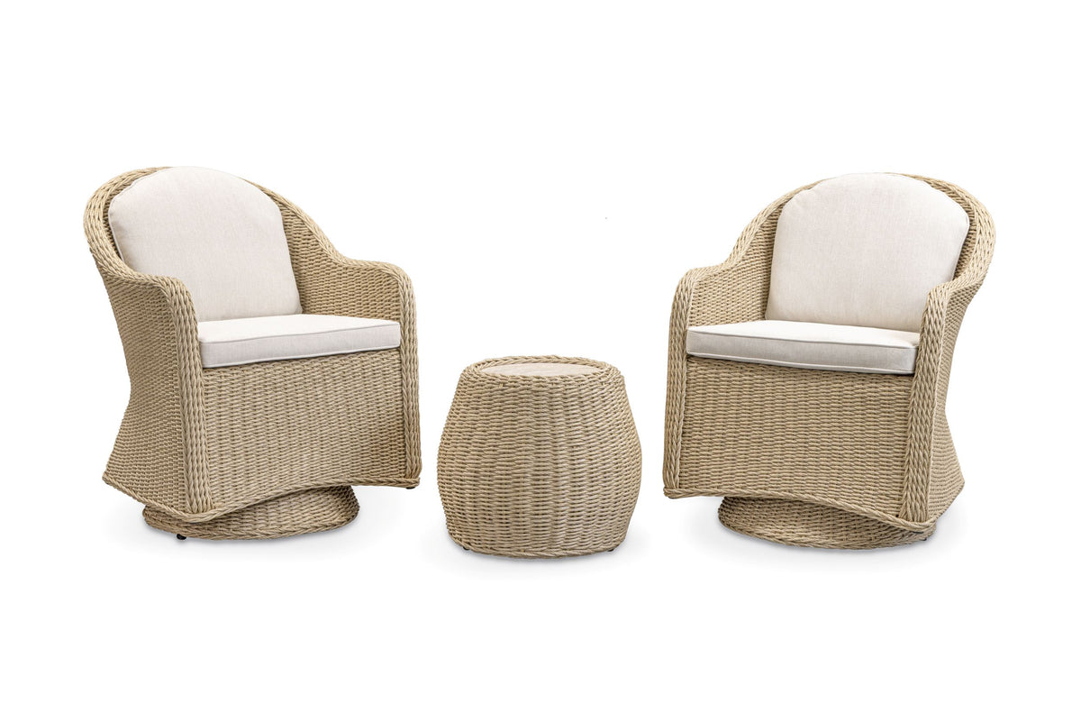 Hattie Garden Duo Swivel Lounge Set