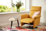 Kelly Recliner Swivel Chair Cashmere Moss