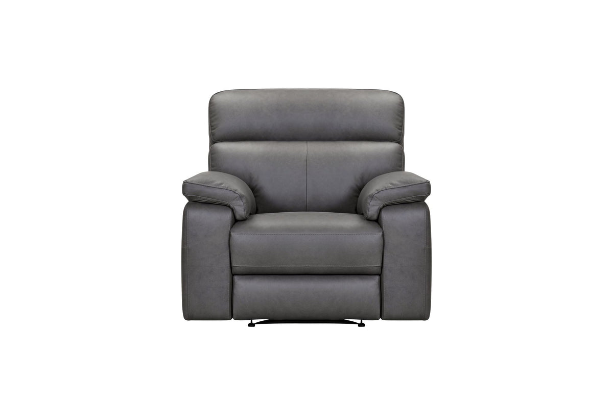 Lazzaro Power Recliner Armchair Rangers Charcoal
