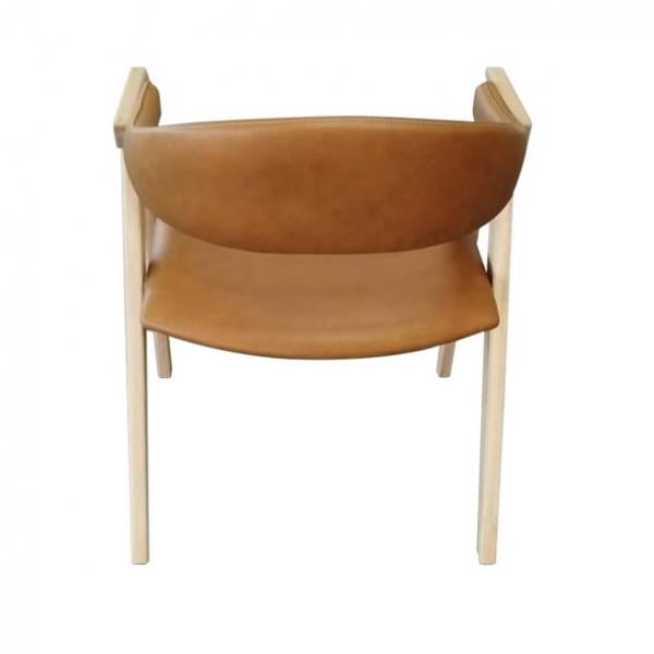 Lexine Dining Chair Tan Leather