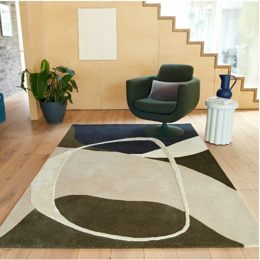 Matrix Signature Rug Moss
