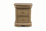 Merville 3 Drawer Bedside Table