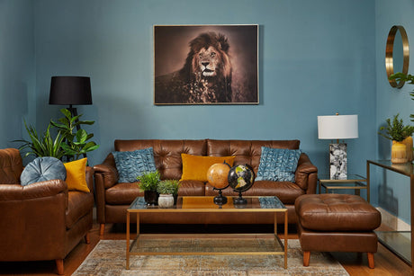 Newmarket Midi Sofa - Leather
