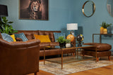 Newmarket Midi Sofa - Leather