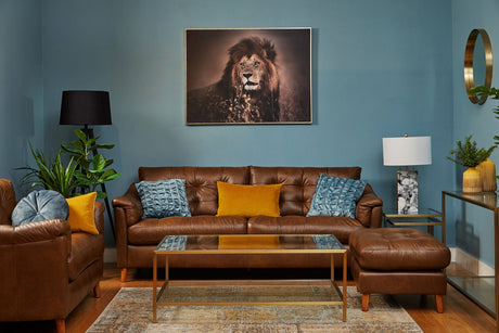 Newmarket Midi Sofa - Leather