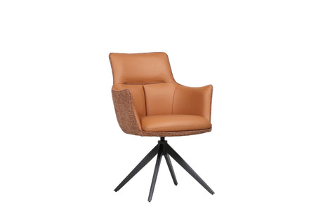 Norah Swivel Chair Caramel