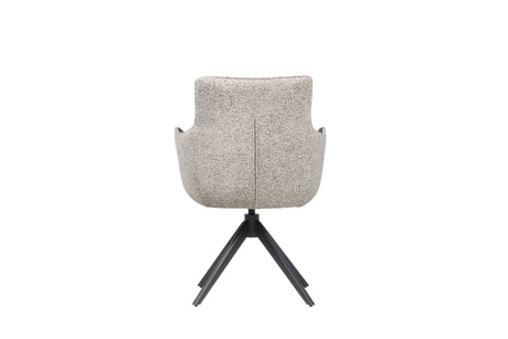 Norah Swivel Chair Dark Grey