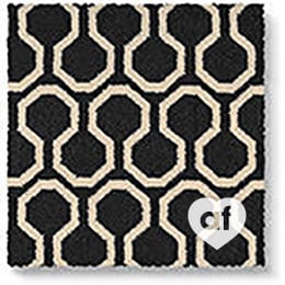 Quirky Honeycomb - Black 7111