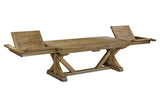 Sannita Rectangular Extending Dining Table Waxy Oak