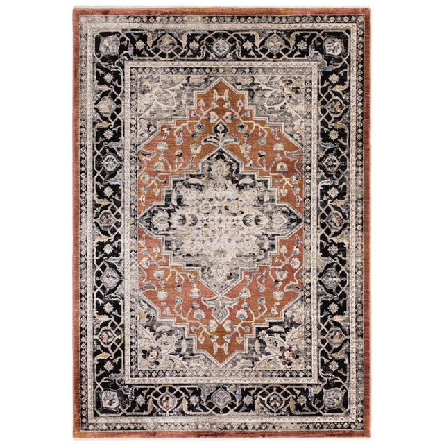 Sovereign Rug Terracotta Medallion