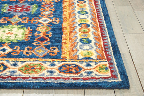 Vibrant VIB09 Navy Rug