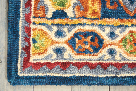 Vibrant VIB09 Navy Rug